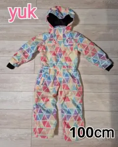 美品☆ yuk スキーウェア ステンドグラス 100cm
