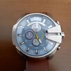 【ジャンク品】DIESEL 腕時計 ブルー