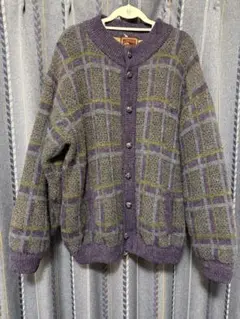 vintage cardigan モヘアカーディガン