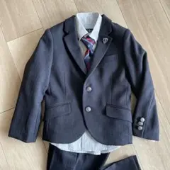 フォーマルスーツ　ネイビー　110センチ