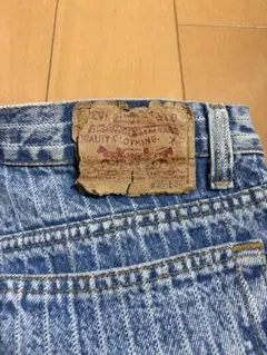 Supreme Levis デニムパンツ 17ss 染み込みロゴ vintage - メルカリ