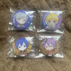 プロジェクトセカイ セガラッキーくじ 缶バッジ 4個