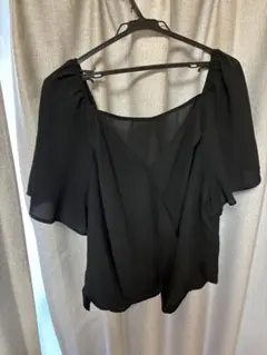 SHEIN CURVE ブラック 半袖 トップス 2XLのサムネイル