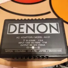DENON ACアダプター AA-01（ジャンク品扱い）