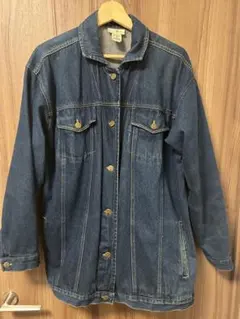 90's Hunters Run バックペイントデニムジャケット 古着