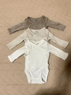 H&M 長袖ボディスーツ 3枚セット