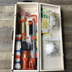 【箱傷有未使用】救助工具セット　救出活動　工具格納箱　ミドリレスキューコンパクトのサムネイル