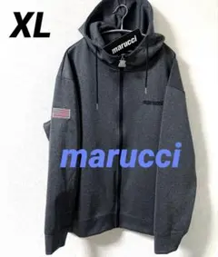 新品 マルーチ marucci ジップパーカー スウェット 長袖 ブラック