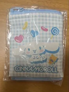 산리오 つながるお菓子パッケージ風ポーチ 시나모롤