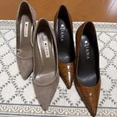 DIANA パンプス 2足セット
