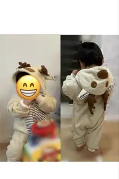 トナカイ コスチューム キッズ ベビー　着ぐるみ