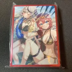 【ハル出品】沙花叉クロヱ　鷹嶺ルイ　ホロライブ　　カードスリーブ　水着のサムネイル