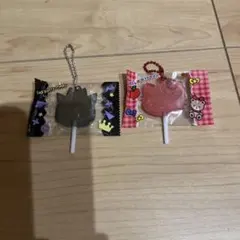 サンリオ　キャンディチャームズグミ　バッドバッツマル&ハローキティ