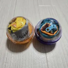 パペットスンスン バラエティーコレクション ガチャ カプセルトイ 2点セット