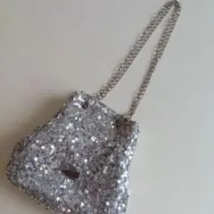 シルバースパンコール2wayバッグ