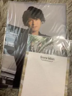 snowman レターセット＆深澤辰哉 クリアファイルセット！
