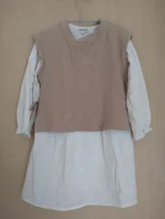 SHOO-LA-RUE レイヤードスタイル　ワンピース 120サイズ