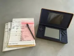 【ジャンク・動作未確認】ニンテンドーDS Lite エナメルネイビー 本体