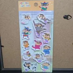 【正規品】クレヨンしんちゃん ラメ入りウォーターシール