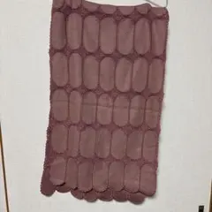 着物　ショール ピンク レースエッジ ショール　レトロ