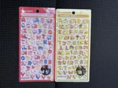 ボンボンドロップシール　サンリオ　ポムポムプリン　ハローキティ　文字　moji