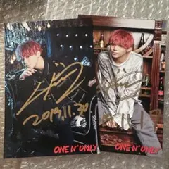 ワンエンオンリー　高尾颯斗　HAYATO ポストカード　サイン
