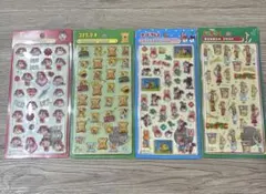BONBON DROPシール 4種セット ペコちゃん じゃがりこ