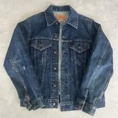 濃紺美品◎70s リーバイス 70505e USA製 布ケアタグビッグE直後40