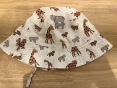 H&M 動物柄 ベビー帽子