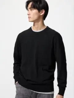 UNIQLO ユニクロ メリノクルーネックセーター