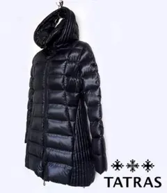 2026年最新】タトラス ダウンジャケット メンズ TATRAS 02サイズ BLACK
