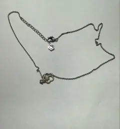 MARY QUANTフラワーモチーフ ネックレス シルバー