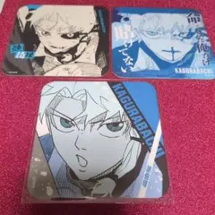 カグラバチジャンフェスアートコースター伯理3枚セット