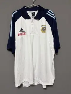 t*n様 【古着】アルゼンチン代表 adidas ポロシャツ 2XO