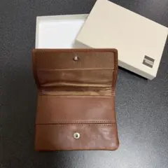アメックスノベルティ ティシュケース レザー　amex ノベルティ 本革