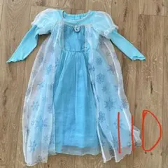 【美品】Disney アナ雪 エルサ ワンピース 110cm