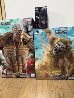 進撃の巨人 MEGAIMPACT A賞B賞D賞＋おまけ