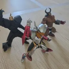 バッファローマン 悪魔将軍　「キン肉マン」DX組立式フィギュア
