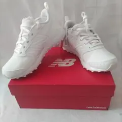 NewBalance 白 スニーカー 18.0 キッズ yn650ww1w 箱有