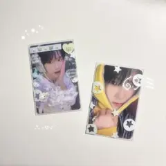 スリーブデコ シール 韓国 トレカケース デコ ウィッシュコア ✮⋆꙳