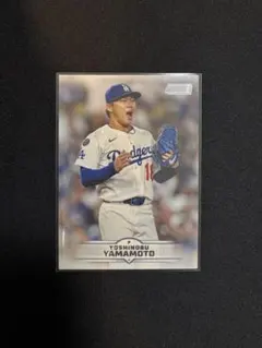 山本由伸 2024 TOPPS NOW ドジャース 入団会見 RC - メルカリ