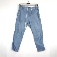 サマーイージーパンツ ウィメンズ LL5831 Lサイズ 日本製 シャンブレー