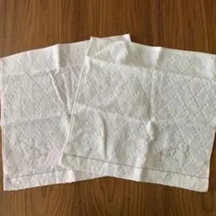 ディズニー ハンドタオル ミッキーマウス ミニーマウス 白 ピンク 2枚セット