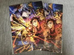 鬼滅の刃　映画入場特典イラストボード2枚セット