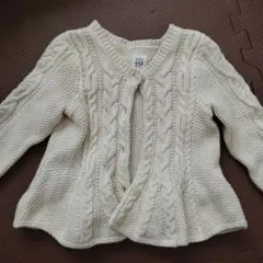 baby GAP ケーブルニットカーディガン 12-18ヶ月
