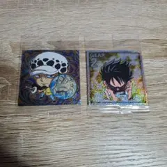 ワンピース ウエハース LOG.6 　ルフィー GR　トラファルガー・ロー