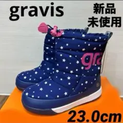gravis【グラビス】のキッズスノーブーツ23.0cm 雪遊び　通学　雪ブーツ