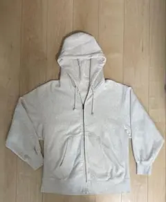 GU 2024年 ヘビーウェイトスウェット フルジップパーカー