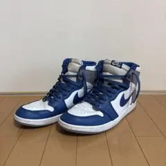 Nike Air Jordan 1 ホワイト/ブルー ハイカット