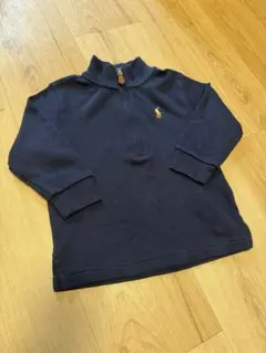 ラルフローレン ハーフジップ トレーナー ネイビー 18M 80-85cm